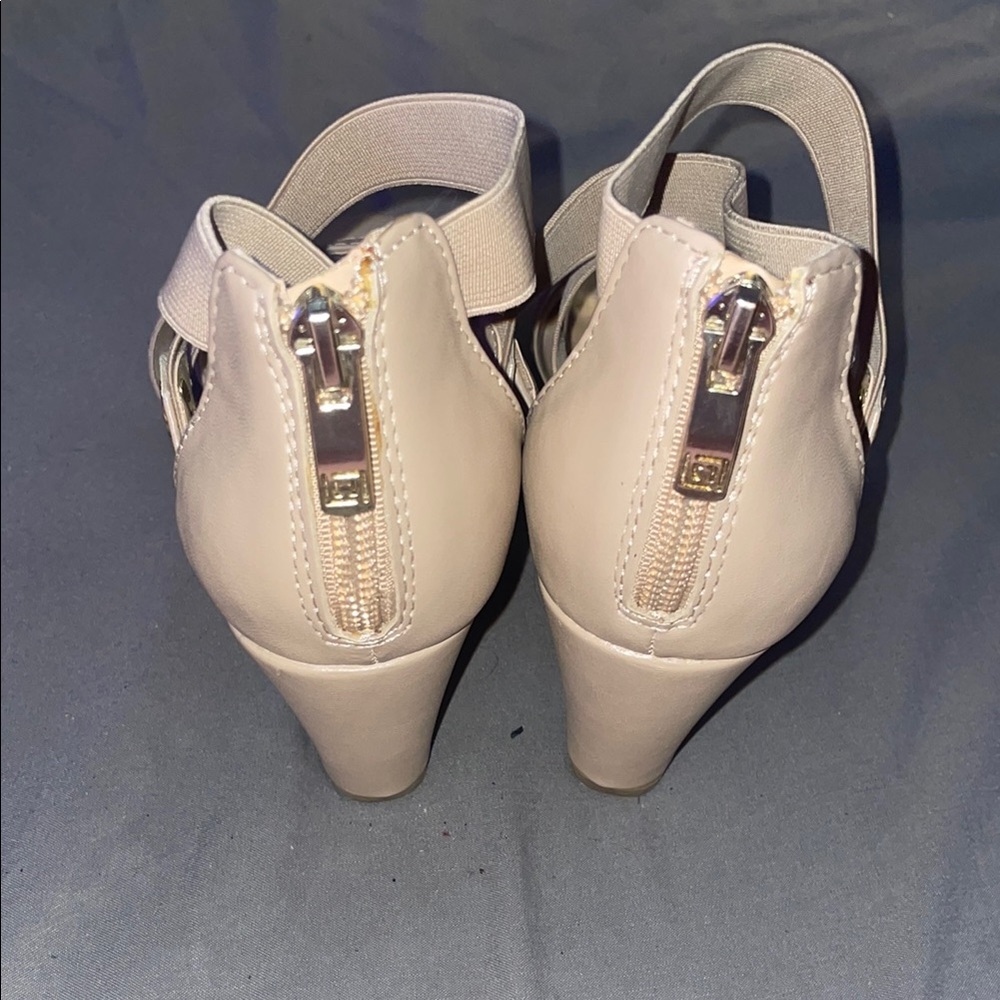 Elegant Cream Women's Heels